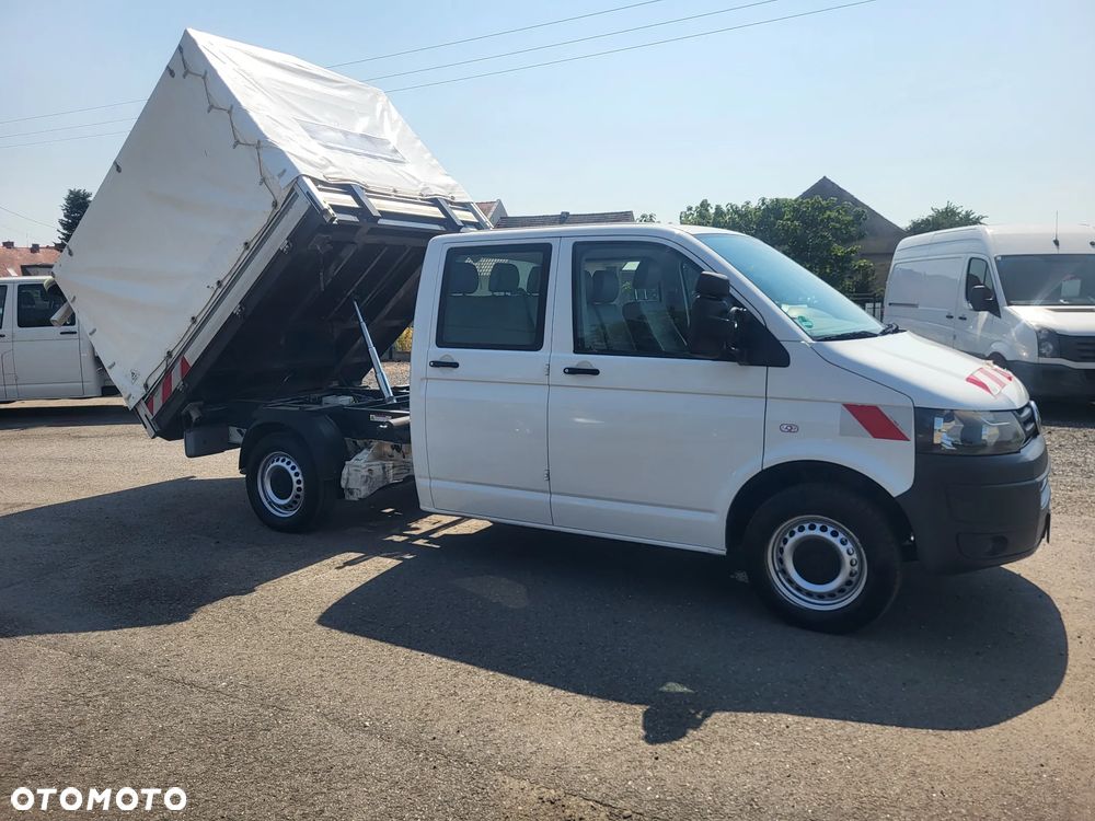 Volkswagen Transporter t5 lift doka wywrotka kipper klima - 1
