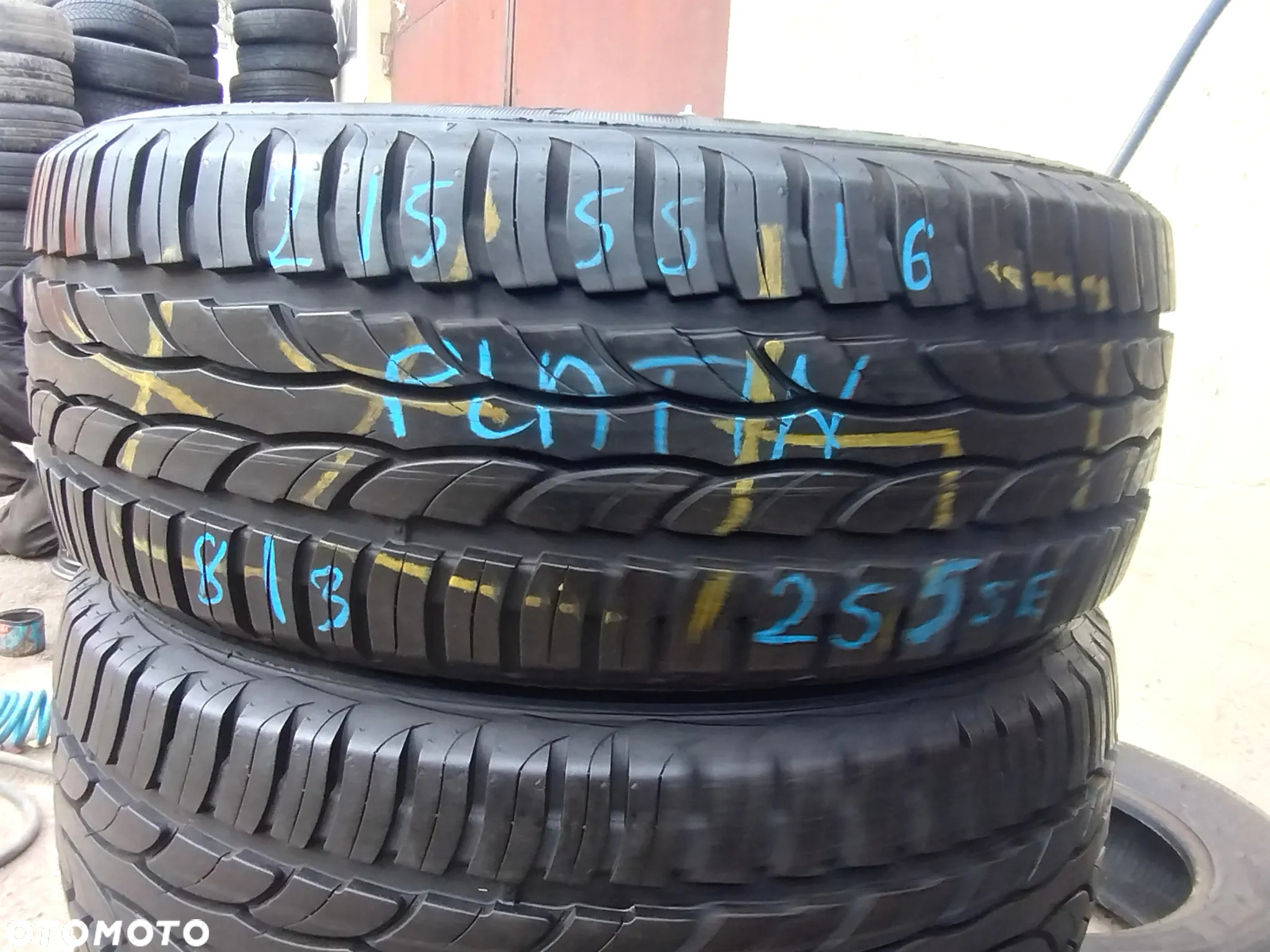 215/55R16 Opony Letnie Lato SAVA INTENSA HP 8mm J.NOWE Legnica ALU-RAD 215/55 - 4