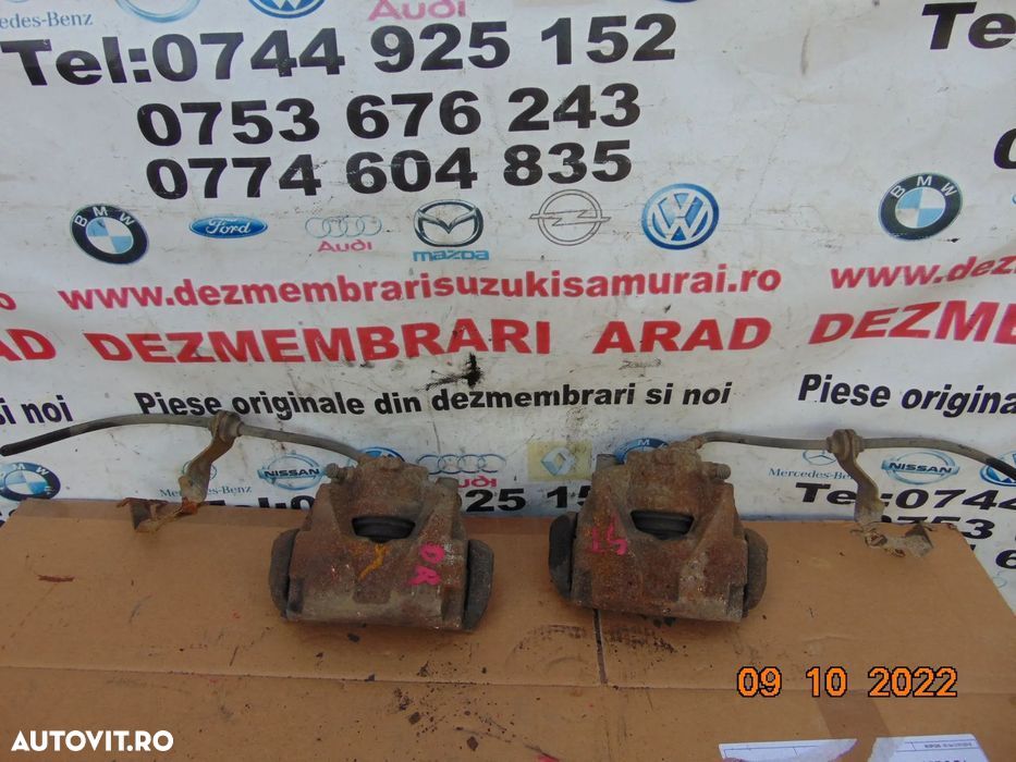Etrier Renault megane 3 an 2008-2015 etrieri fata stanga dreapta sceni - 3