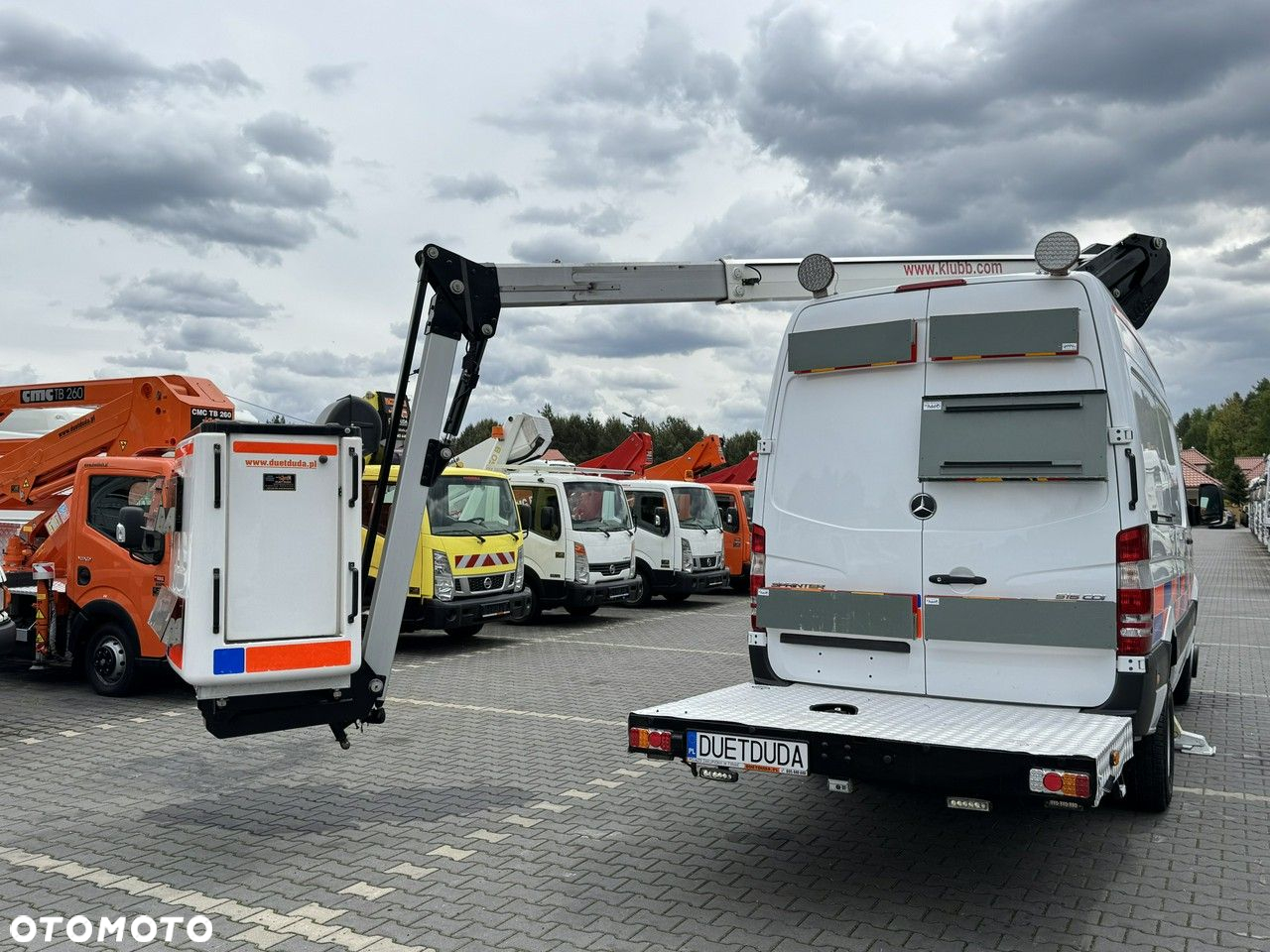 Mercedes-Benz Sprinter Zwyżka Podnośnik Koszowy KLUBB K42P UDT WUMAG GSR - 20