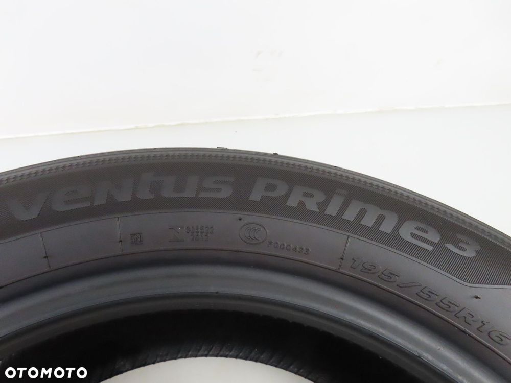 2x 195/55R16 OPONY LETNIE UŻYWANE Hankook Ventus Prime 3 87W *-BMW - 2