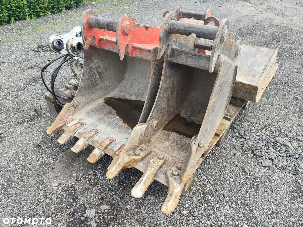 Obrotnica powertilt tilt szybkozłącze hydrauliczny Lehnhoff MS03 z hakiem ładunkowym - 25