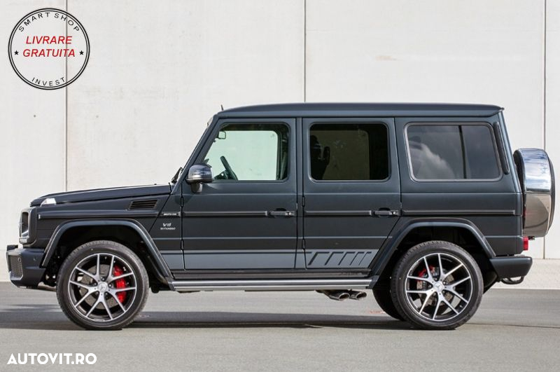 Stickere Laterale Mercedes G-Class W463 (1989-2017) Gri Inchis- livrare gratuita - 6