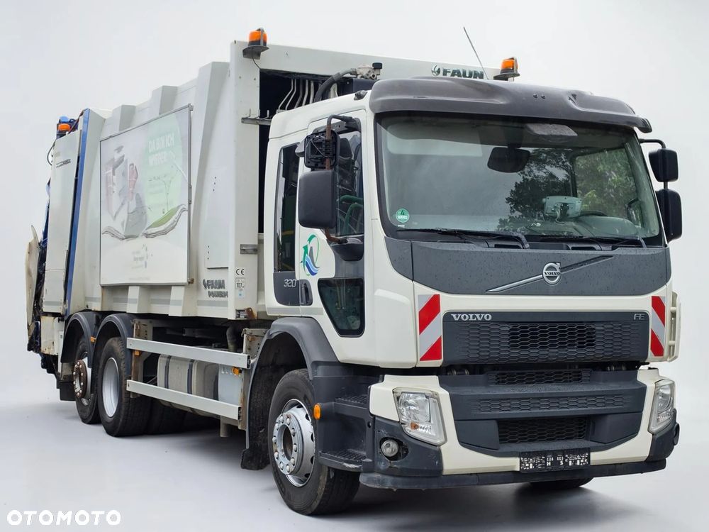 Volvo FE 320 EURO6 6x2 / Śmieciarka FAUN Powerpress II 524/19 - 1