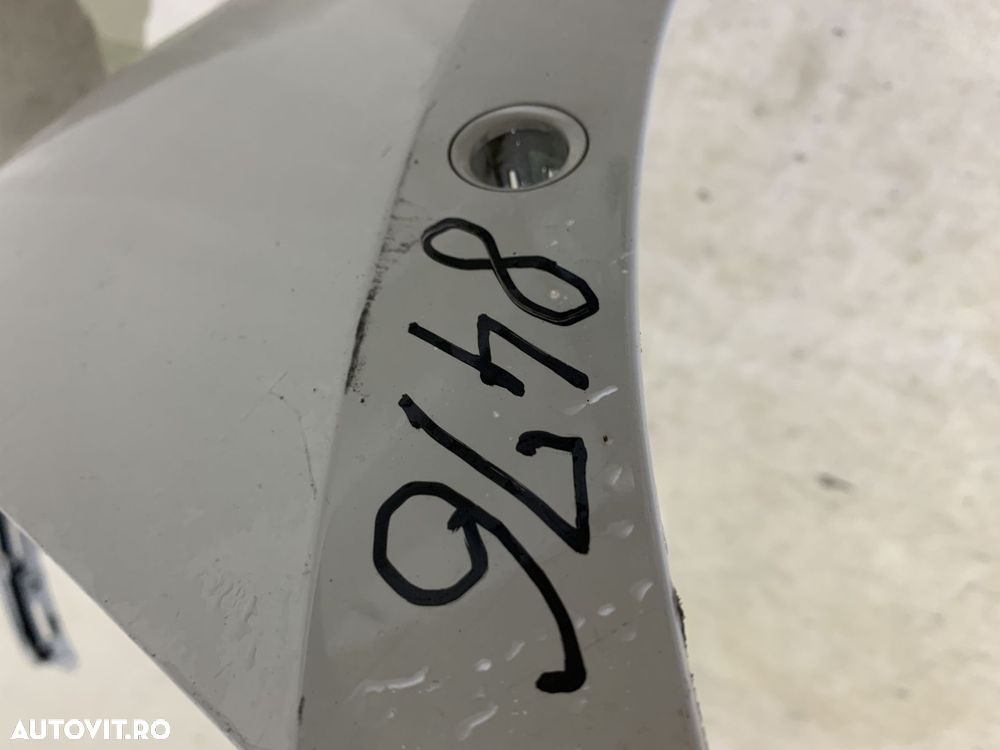 Bara fata Audi A6, C8, 2018, 2019, 2020, 2021, 2022, 2023, cod origine OE 4K0807437, cu gauri pentru spalatori faruri si senzori de parcare (6). - 10