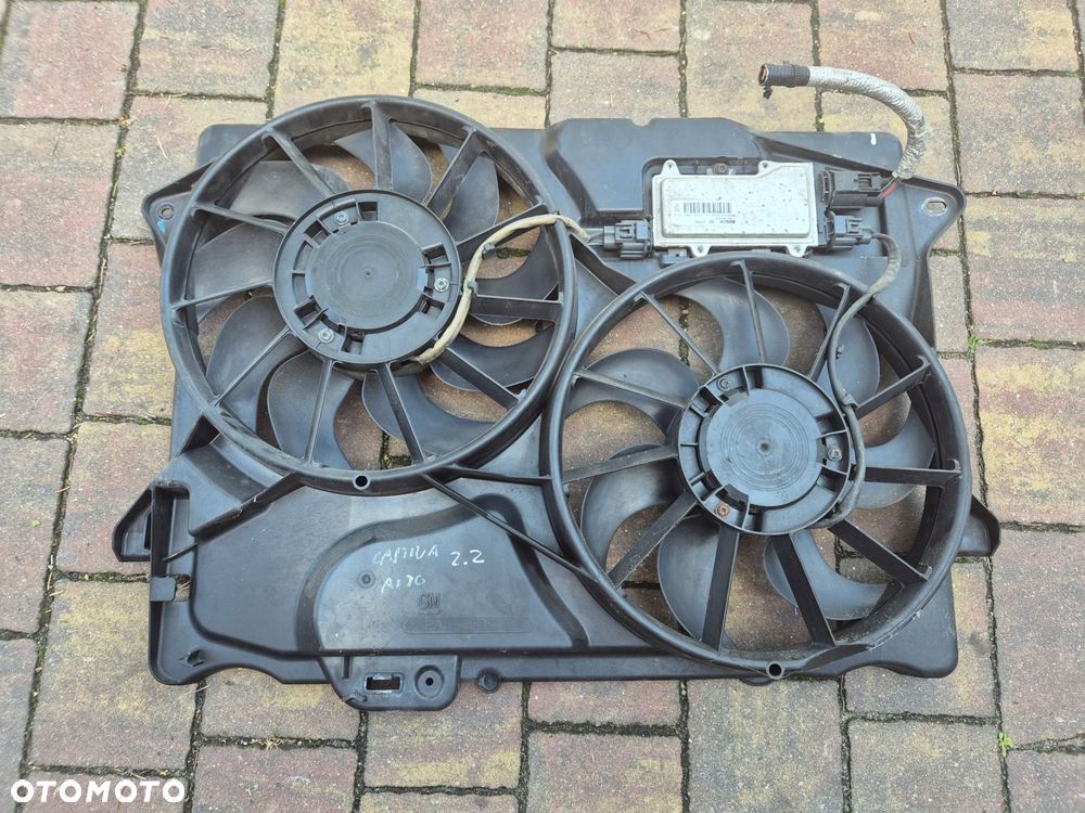 wentylator chlodnicy modul chevrolet captiva lift 2.2 vcdi - 1
