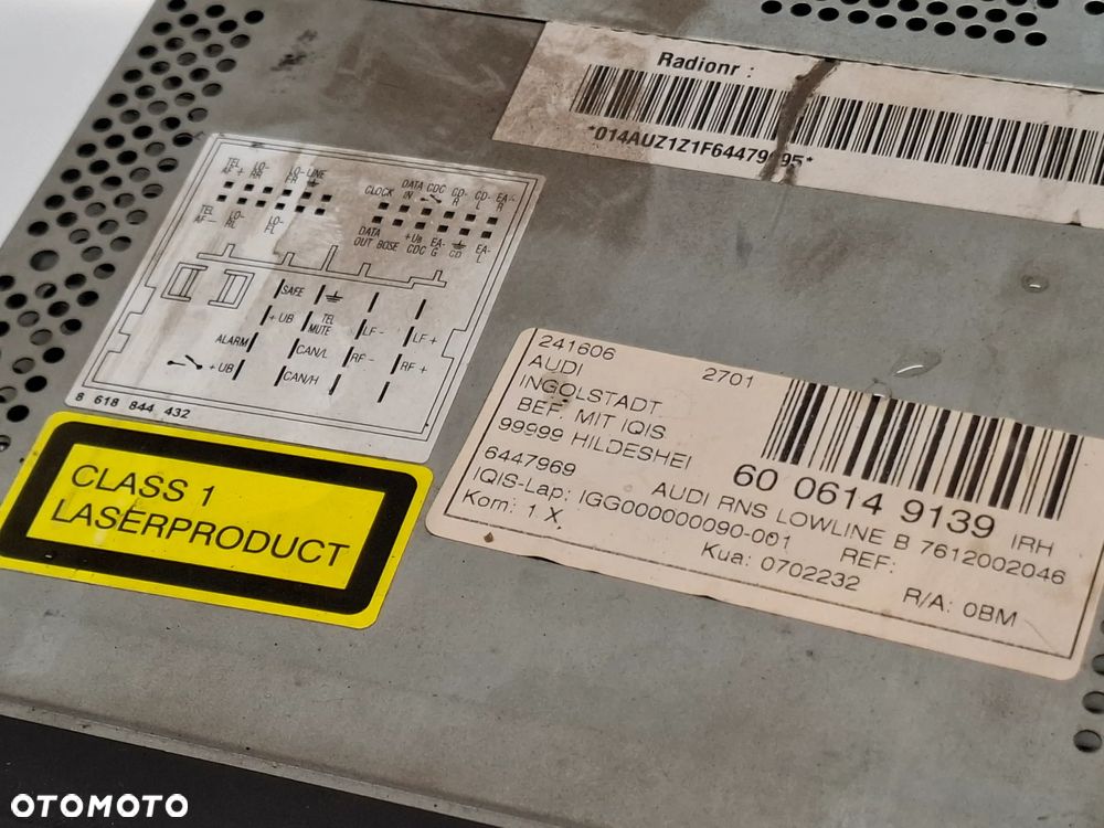 RADIO 2DIN AUDI A4 B7 B6 8E0035192G SLASK WYSYLKA VAT - 2
