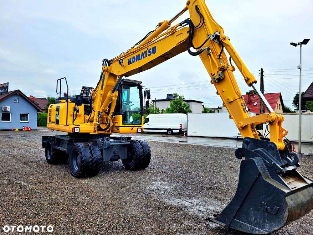 Komatsu PW 160 - 8 Wysięgnik dwuczęściowy, 3 ramiona - 3