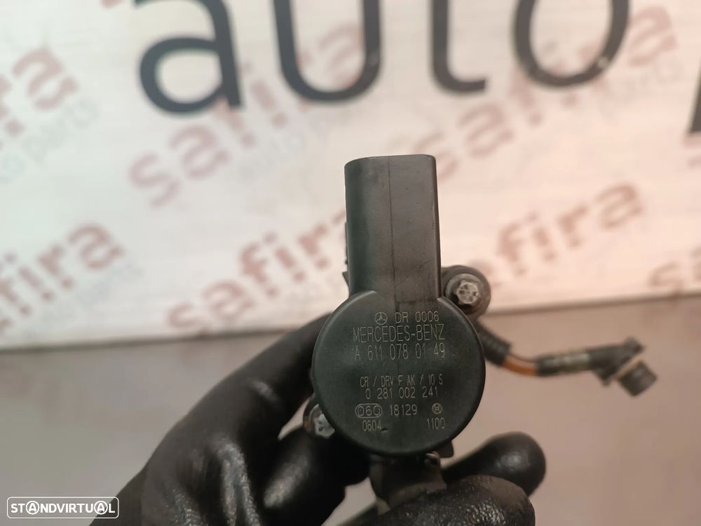 REGUA / RAMPA DE INJECÇÃO / INJEÇÃO SMART FORTWOO 0.8CDI 0445213003 A6600700095 A6110780149 - 2
