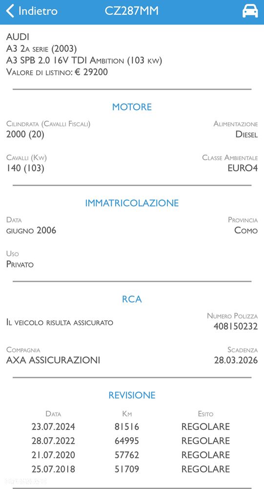 Audi A3 Sportback 2.0 TDI Ambition - 37