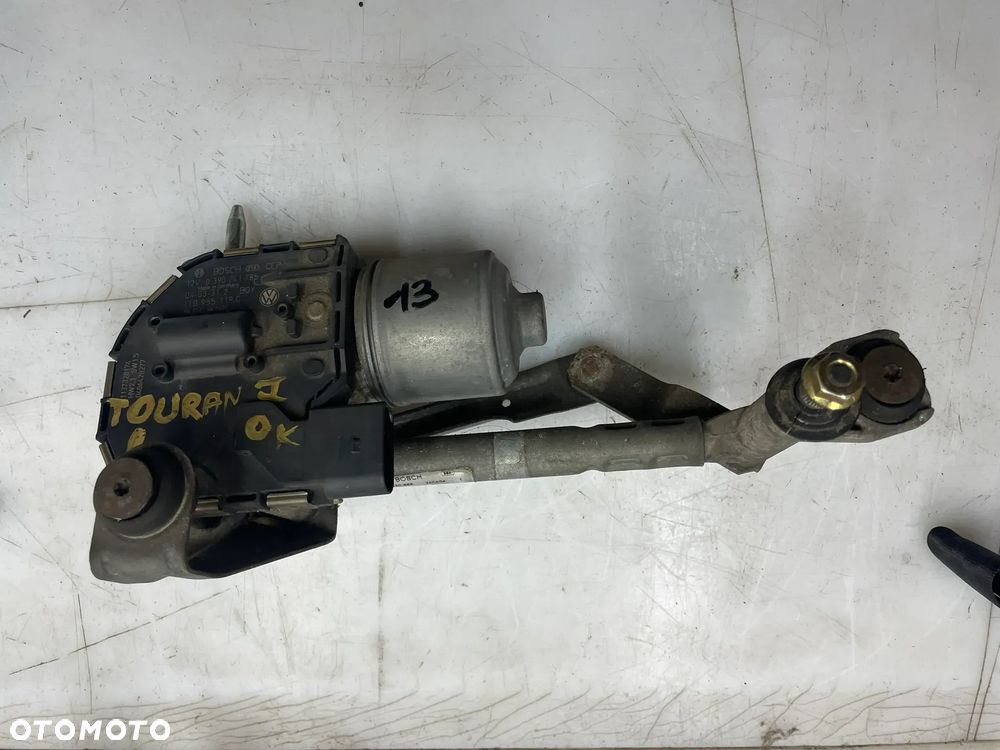 SILNICZEK MECHANIZM WYCIERACZEK LEWY PRZÓD VW TOURAN I 1T0955119C 1T0955023E