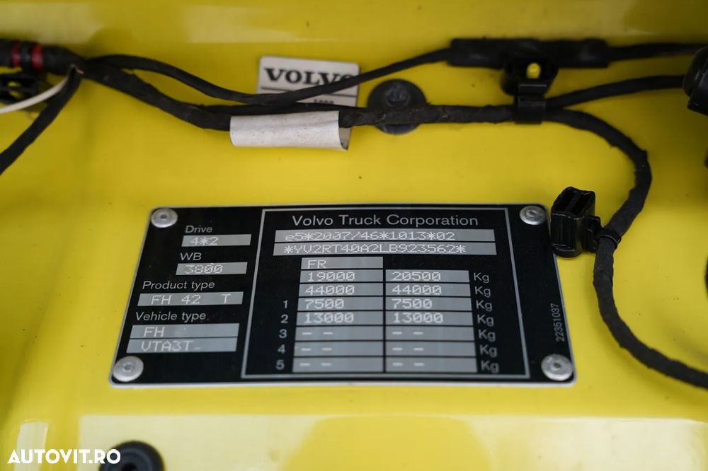 Volvo FH 500 / SISTEM HIDRAULIC / I-PARK COOL / JANTE DIN ALIAJ / ANVELOPE 100% / I-SHIFT / - 39