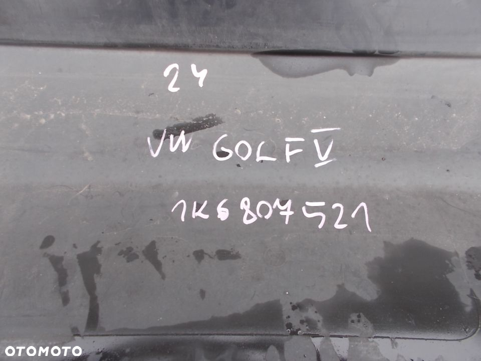 VW GOLF V ZDERZAK DOKŁADKA SPOILER LISTWA - 3