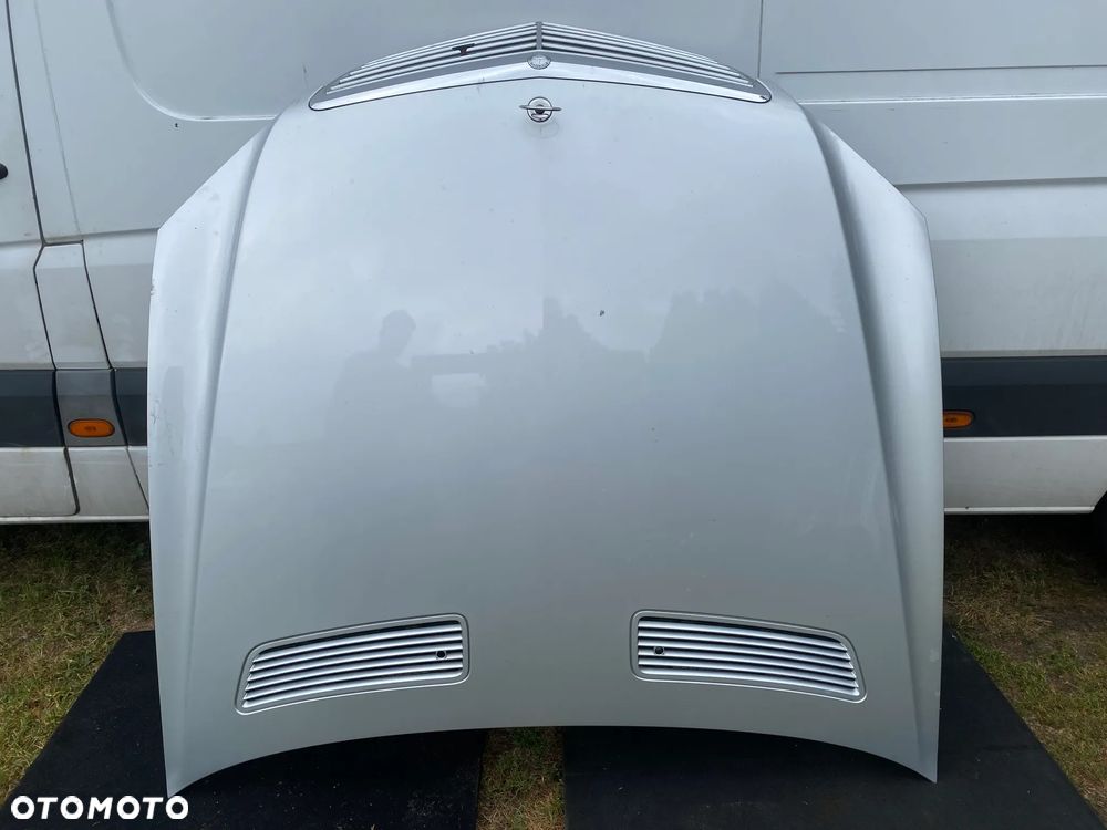 MERCEDES 221 lift kompletna maska z grilem orginalny lakier 775 - 1