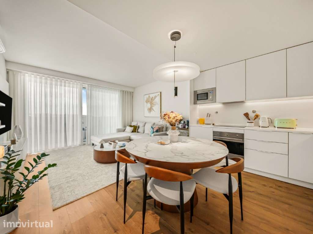 Apartamento T2 em Condomínio Privado com Piscina e Ginásio - Colina... - Grande imagem: 2/33