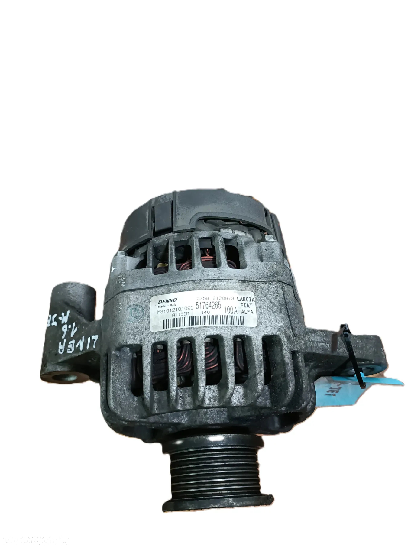 FIAT LINEA 07-15 1,6 M-JET alternator DENSO 51764265 * - 3