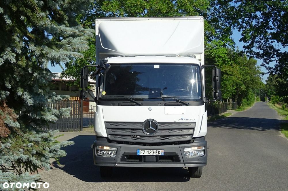 Mercedes-Benz Atego 1218 Euro6 tylko 323tys.km Kontener 18p winda Sprowadzony - 2
