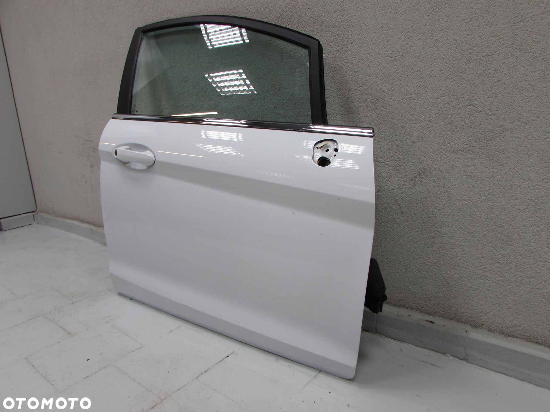 FORD FIESTA MK7 VII LIFT 12-17 DRZWI PRZOD PRAWE KPL FROZEN WHITE H7 DO ZALOZENIA - 4