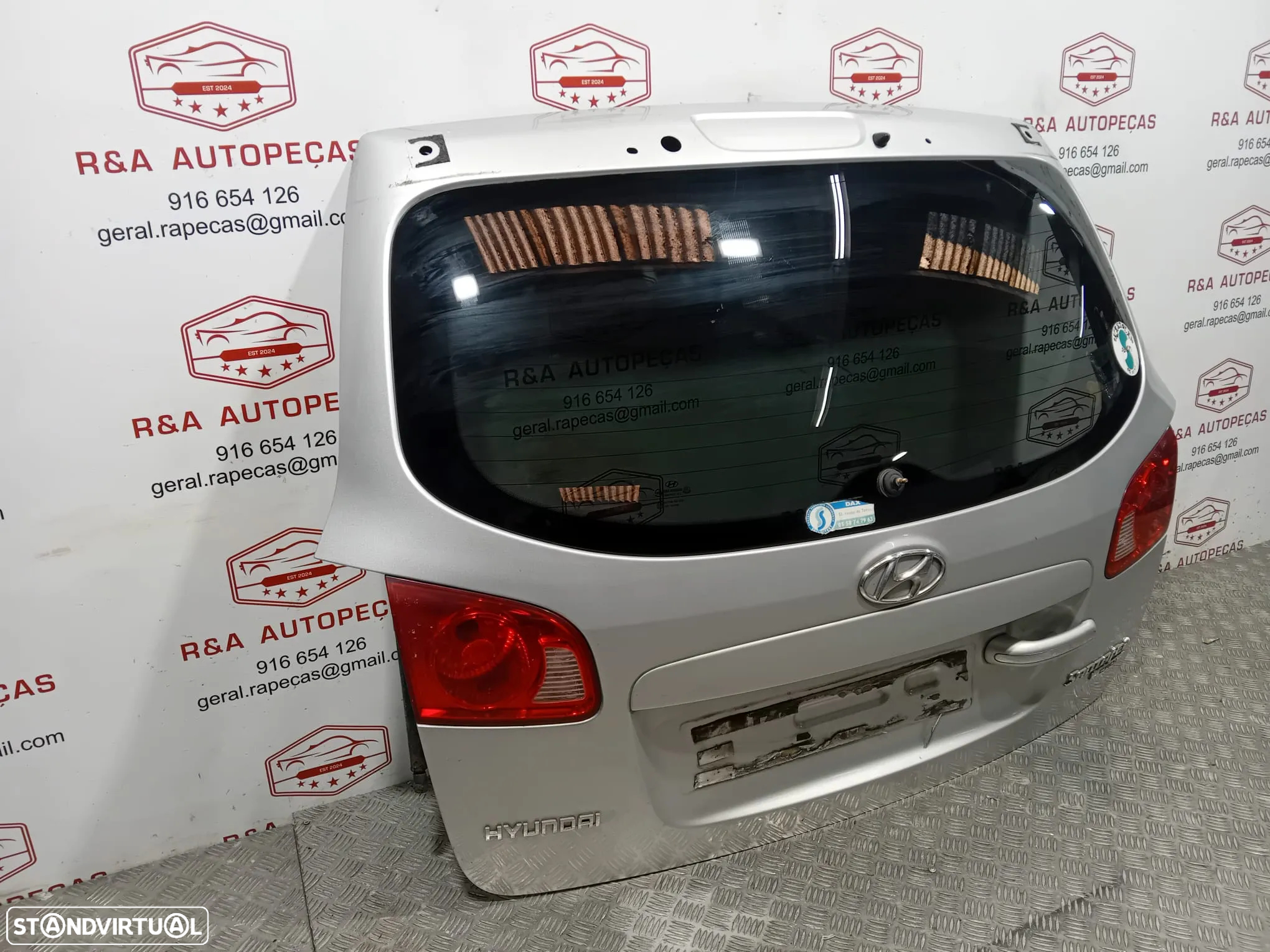 Tampa de Mala Hyundai Santa Fé Original - 2