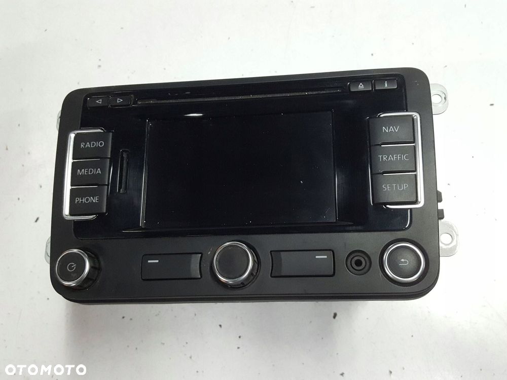 VW PASSAT B7 CC EOS GOLF V VI NAWIGACJA GPS RADIO 3C0035279N - 1