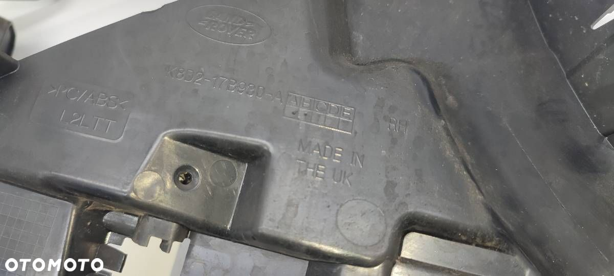ŚLIZG ZDERZAKA TYŁ TYLNY PRAWY LAND RANGE ROVER EVOQUE II L551 K8D217B930A - 2