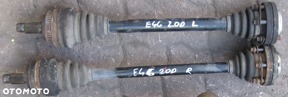 tylny most dyfer półoś BMW E46 2.47 7512142 1229495 - 3