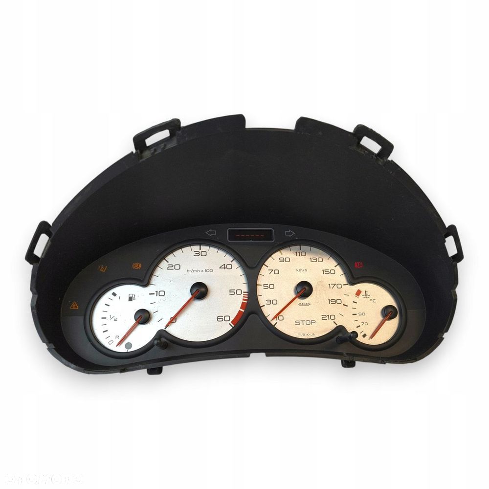 LICZNIK ZEGARY 9648836580 Peugeot 206 Lift 1.4 HDI Diesel europa - 6