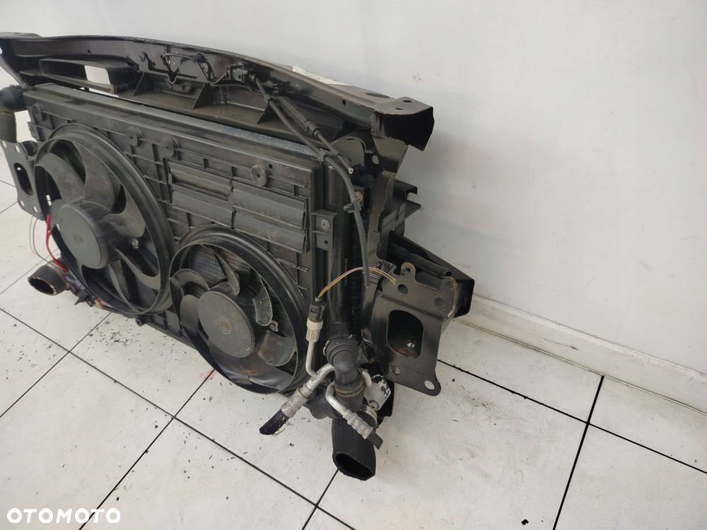 skoda octavia ii lift 08r- pas przedni chłodnice komplet 1.4 tsi benzyna - 7