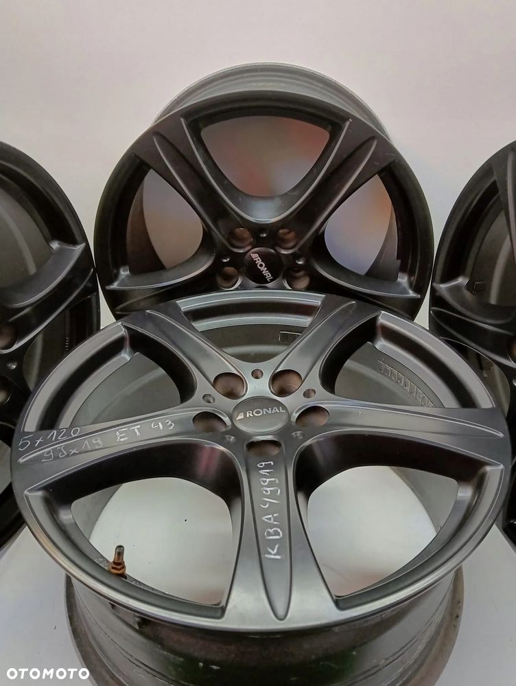 Alufelgi Felgi R19 5x120 Et43 Ronal BMW Opel Land Rover - 5