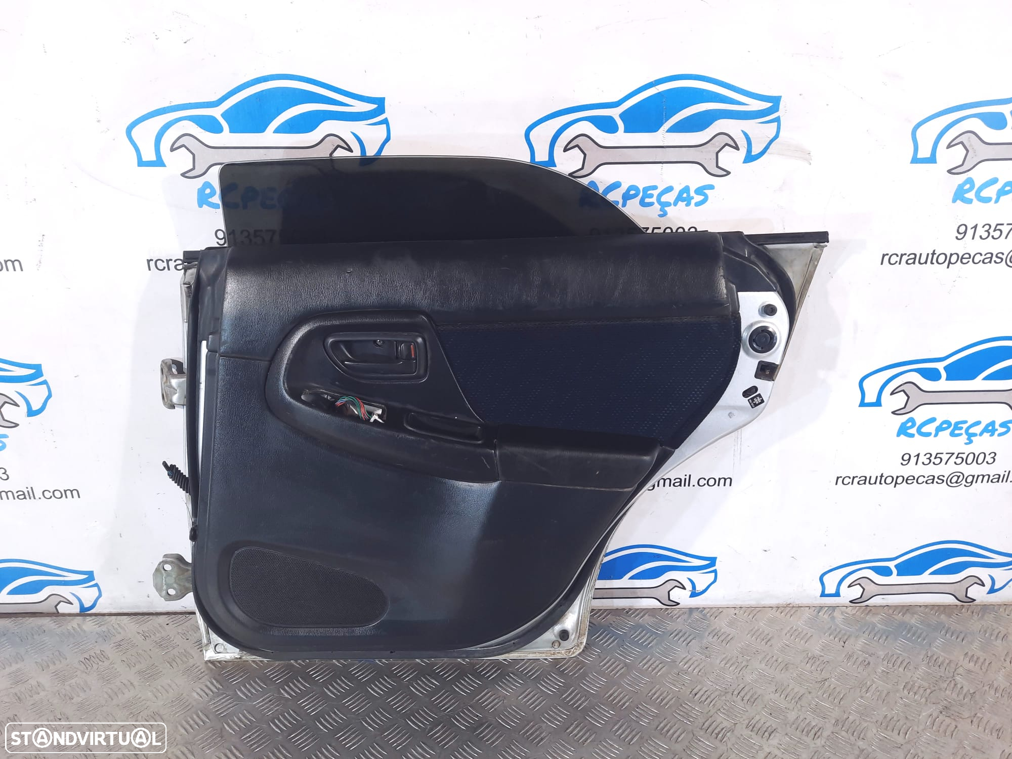PORTA PORTAS TRASEIRA TRÁS DIREITA SUBARU IMPREZA II 2 MK2 GG GC GF FECHO ELEVADOR MOTOR PUXADOR VIDRO - 7