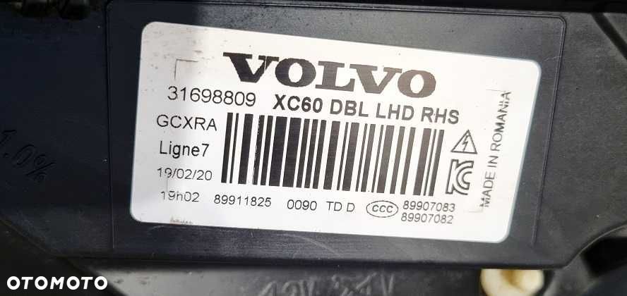 Reflektor prawy xenon Volvo XC60 lift DBL 8 pin europa - 4