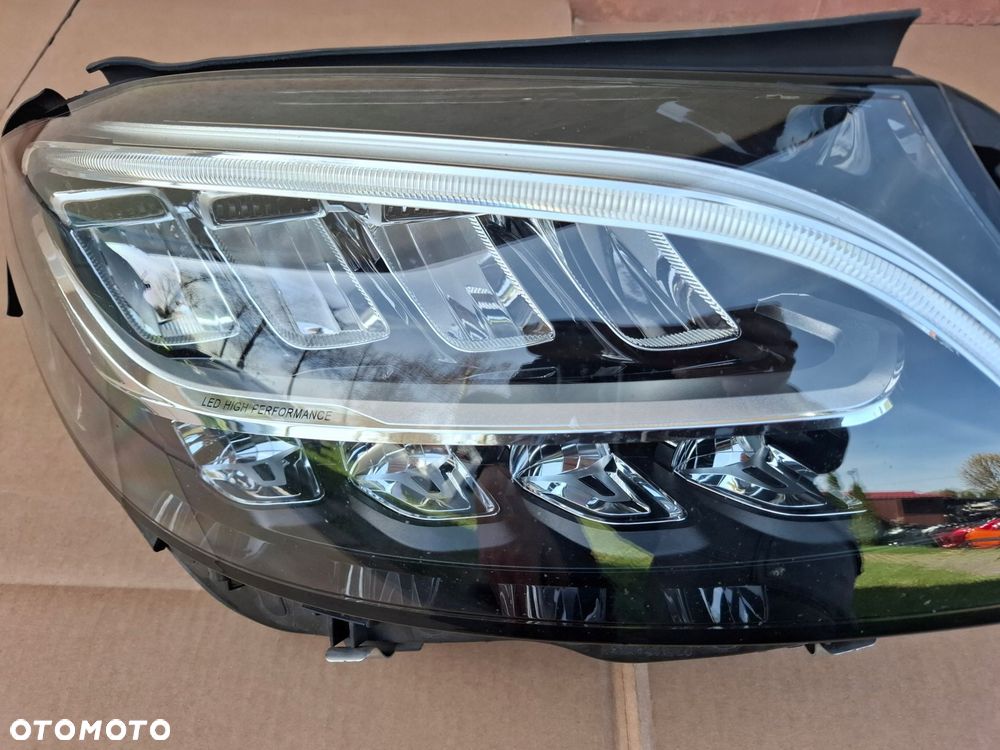 lampa przednia mercedes c klasa w205 205 full led lift oryginał - 3