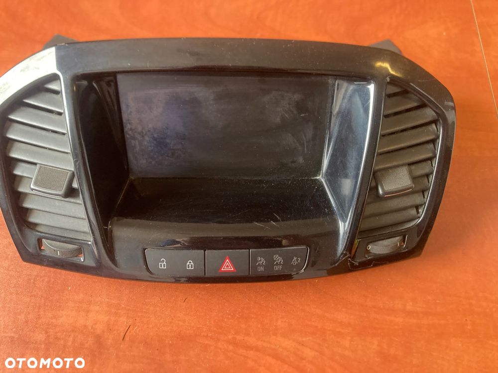 Ramka panel kratka nawiewu wyświetlacz ekran Opel Insignia A 13274794 13223793 - 1