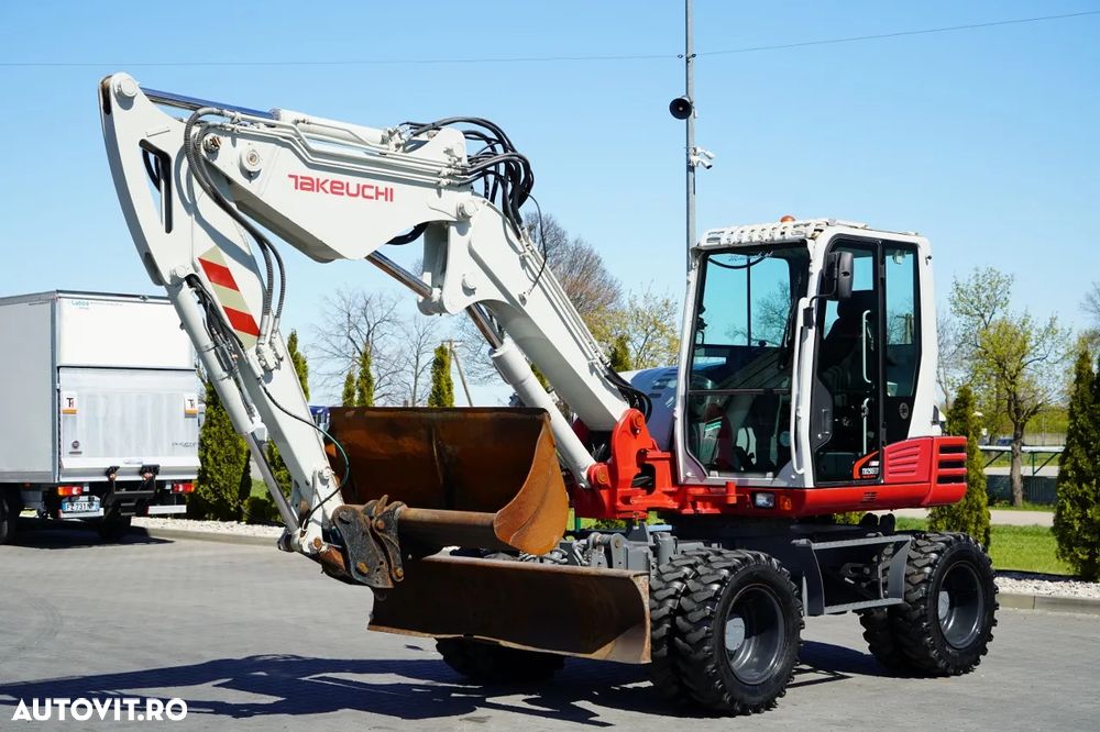 Takeuchi TB 295 W / EXCAVATOR PE ROȚI / 2016 / - 11