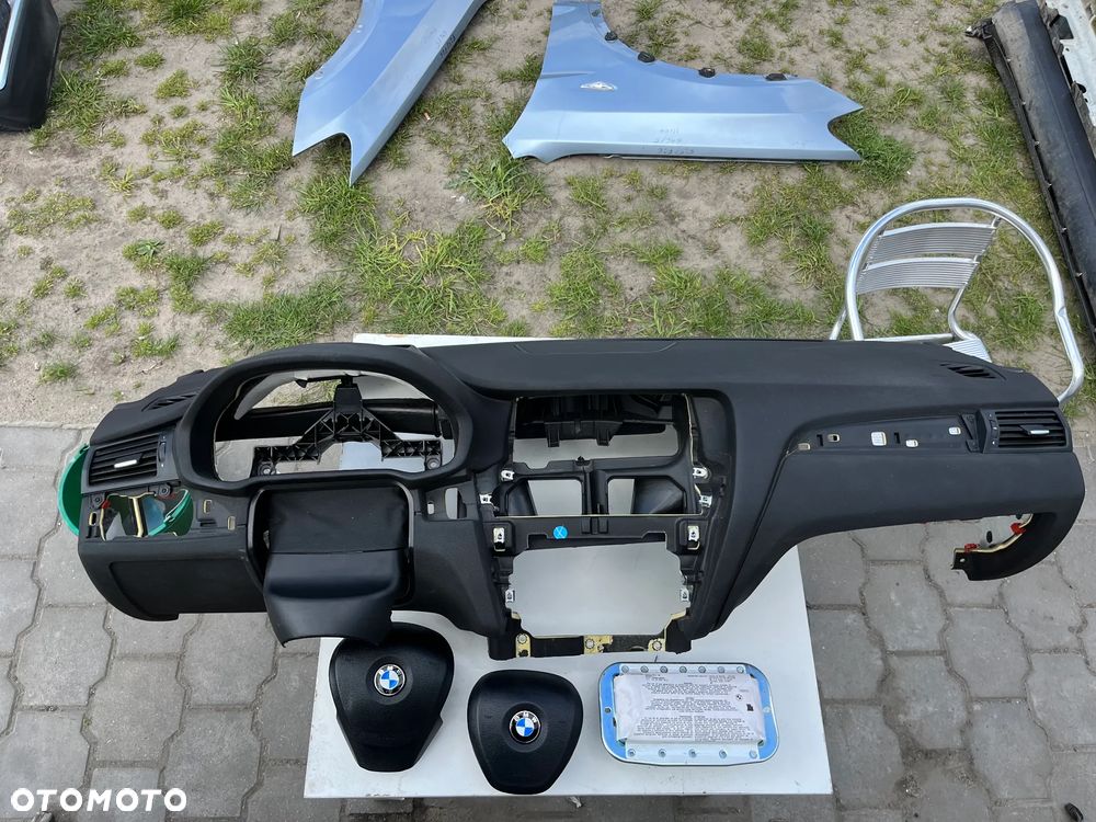 BMW X3 F25 X4 F26 HEAD UP DESKA KONSOLA PODUSZKA PASY AIR BAG KOMPLET - 2