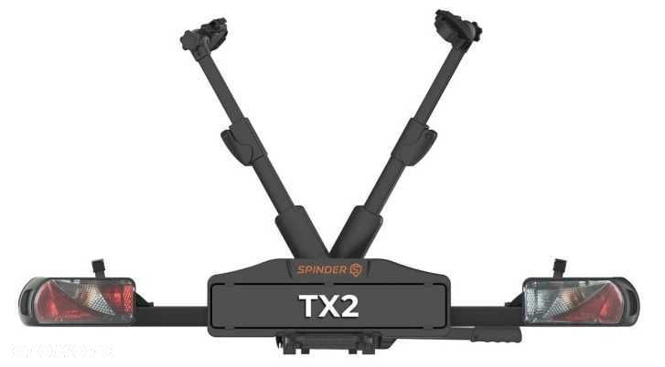 Bagażnik rowerowy Platforma rowerowa uchwyt na hak 2 Rower SPINDER TX2 - 2