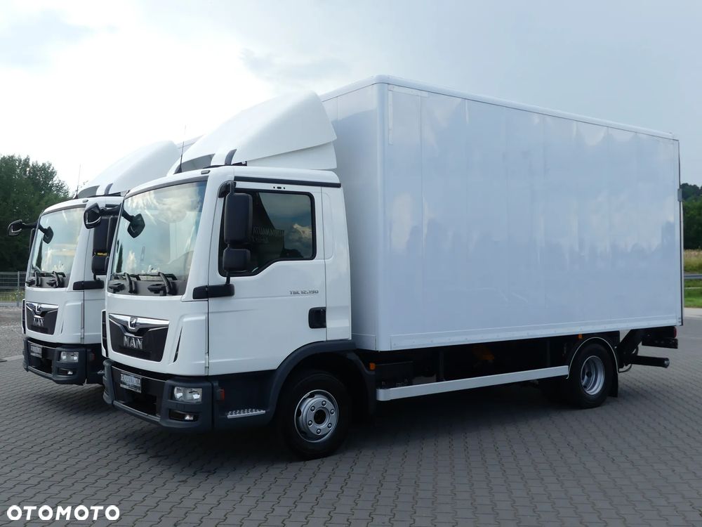 MAN TGL 12.190 / EURO 6 / KONTENER + WINDA / NISKI PRZEBIEG / - 4