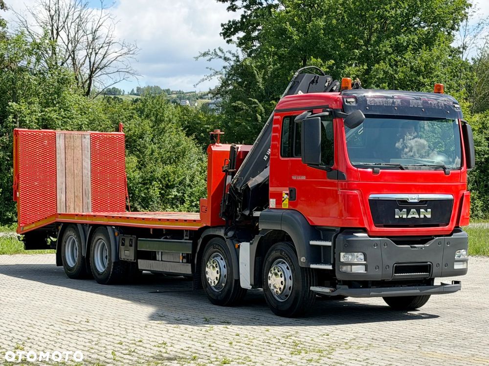 MAN TGS 35.360 * LAWETA 7,80 m * HIAB 166 E - 2 HIDUO + PILOT * STAN BDB - 5