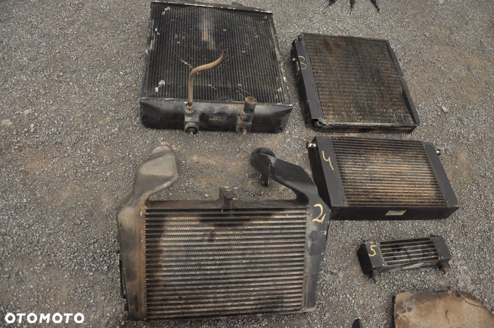 Chłodnica wody oleju intercooler Deutz Fahr M620 - 1