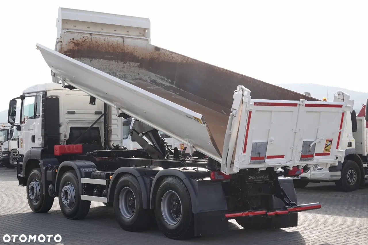 MAN TGS 35.400 / 8x4 / WYWROTKA / HYDROBURTA / BORDMATIK / EURO 5 EEV - 2