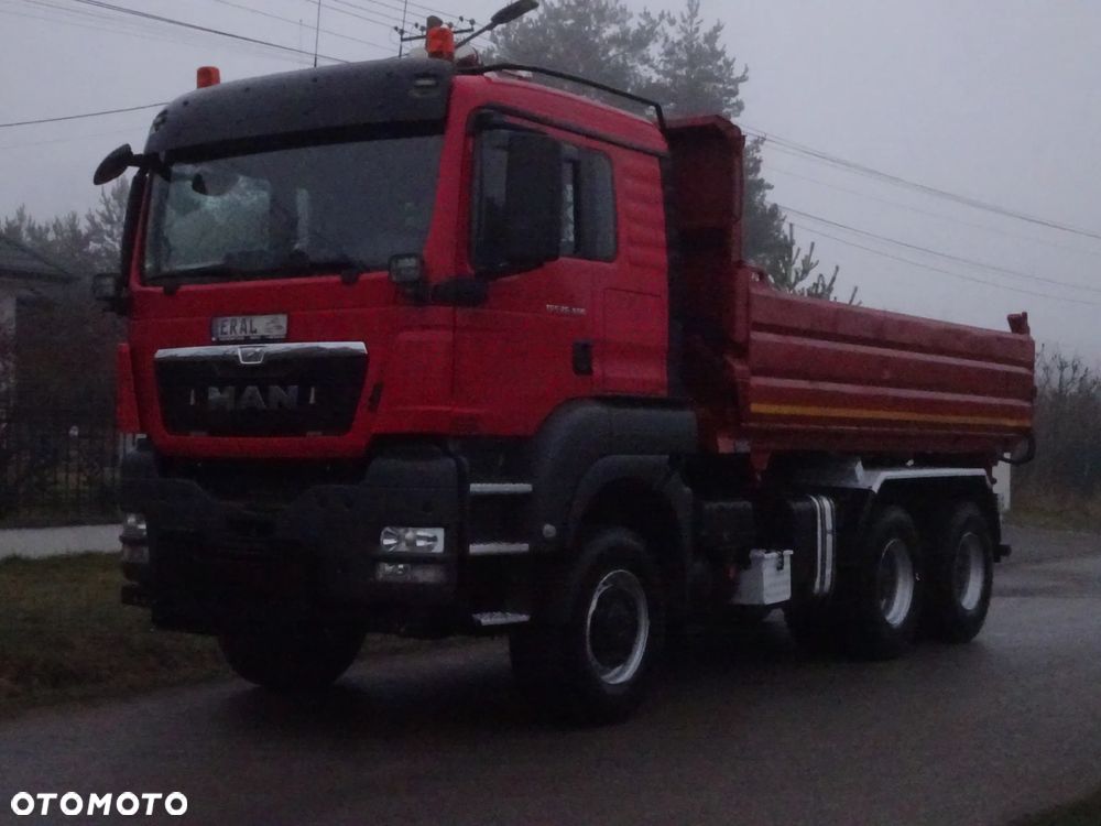 MAN TGS 26.480 6X6  Kipper 3-stronny Hydroburta stan idealny - 1
