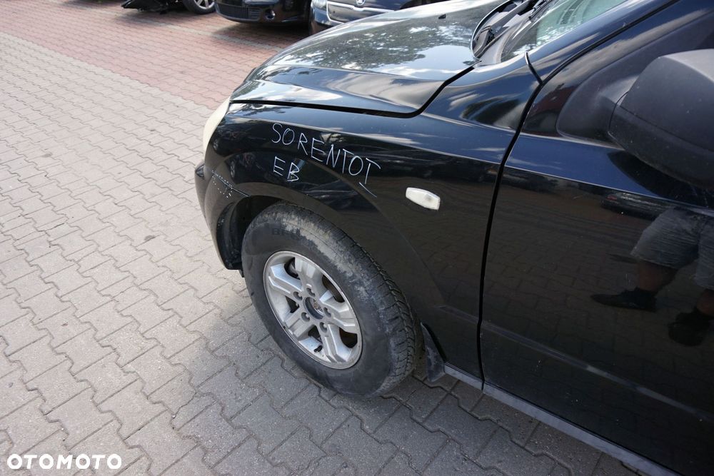 MASKA ZDERZAK BŁOTNIKI LAMPY SORENTO I EB  KIA 2002-2007 CZARNY PRZÓD KOMPLETNY - 15