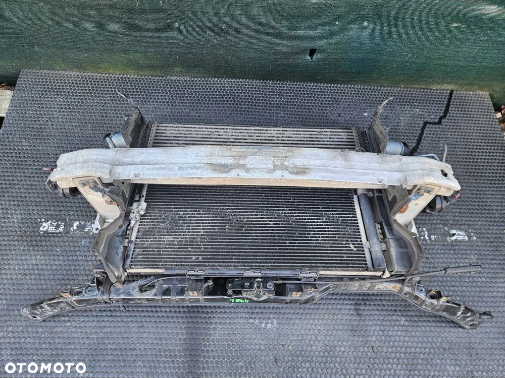 Pas Przedni Wzmocnienie Czołowe Belka Zderzaka Chłodnice Intercooler Wentylator 1.8 2.0 TFSI 2.0 TDI AUDI A4 B8 - 23