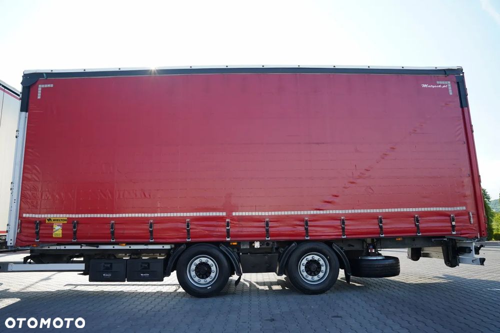 Volvo FH 460 / ZESTAW TANDEM / 120 M3 / PRZEJAZDOWY / I-SAVE / KLIMA POSTOJOWA / OŚ PODNOSZONA SKRĘTNA / WIELTON / PLANDEKA ZBROJONA - 11