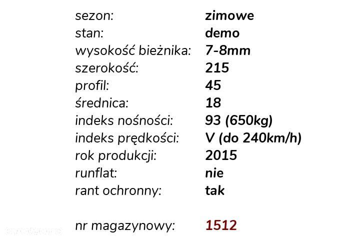 Bridgestone Blizzak LM-32 215/45 R18 DEMO - 3