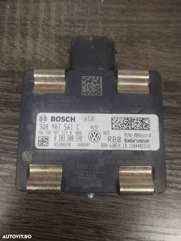 Distronic VW Passat, Golf, Jetta, Octavia , Leon, 2014, 2015, 2016, 2017, 2018, 2019, 2020, cod origine OE 3Q0907561C. - 1