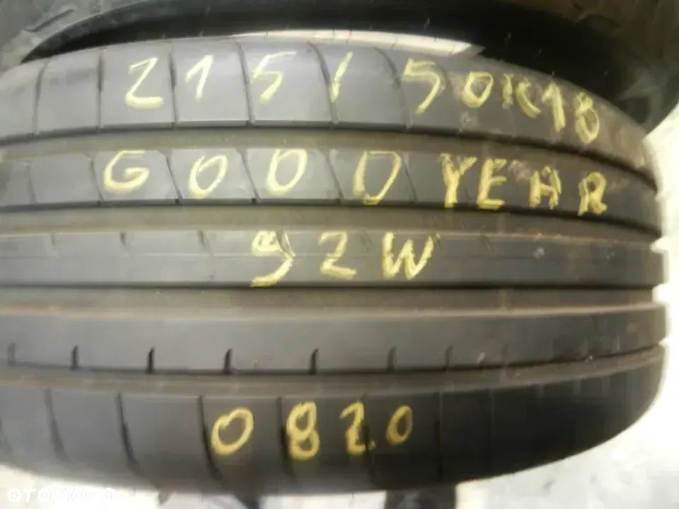 OPONY 215/50R18 GOODYEAR EAGLE F1 ASYMMETRIC 5 DOT 1821 / 0820 9MM - 3