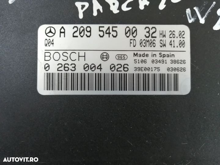 Modul Calculator Senzori Parcare Mercedes C Class W203 Modul Calculator Senzori Parcare Mercedes C - 3