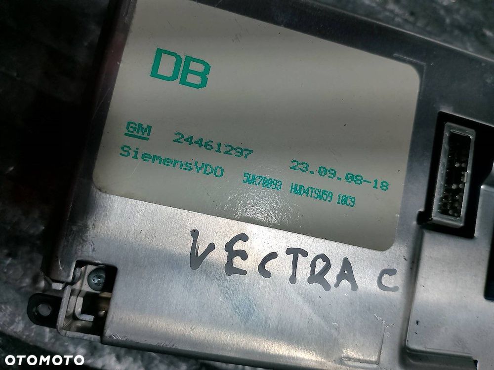 RADIO  OPEL VECTRA C 13283232      24461297 - 3