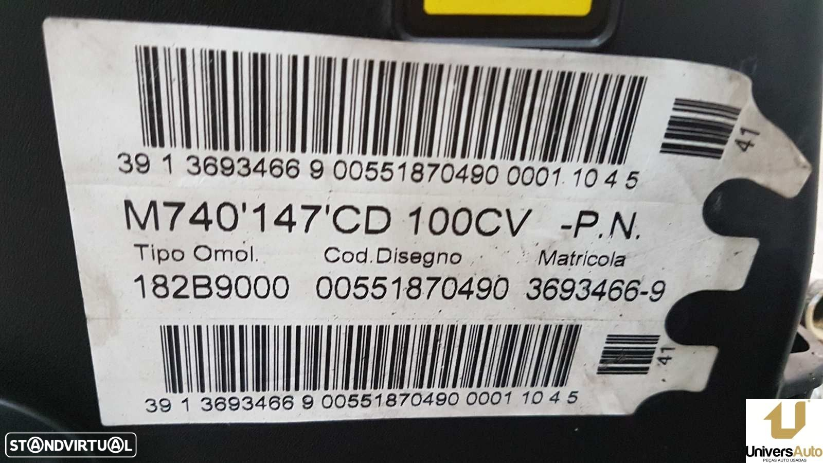 MOTOR COMPLETO ALFA ROMEO 147 (190) 1.9 JTD IMPRESSION - 14